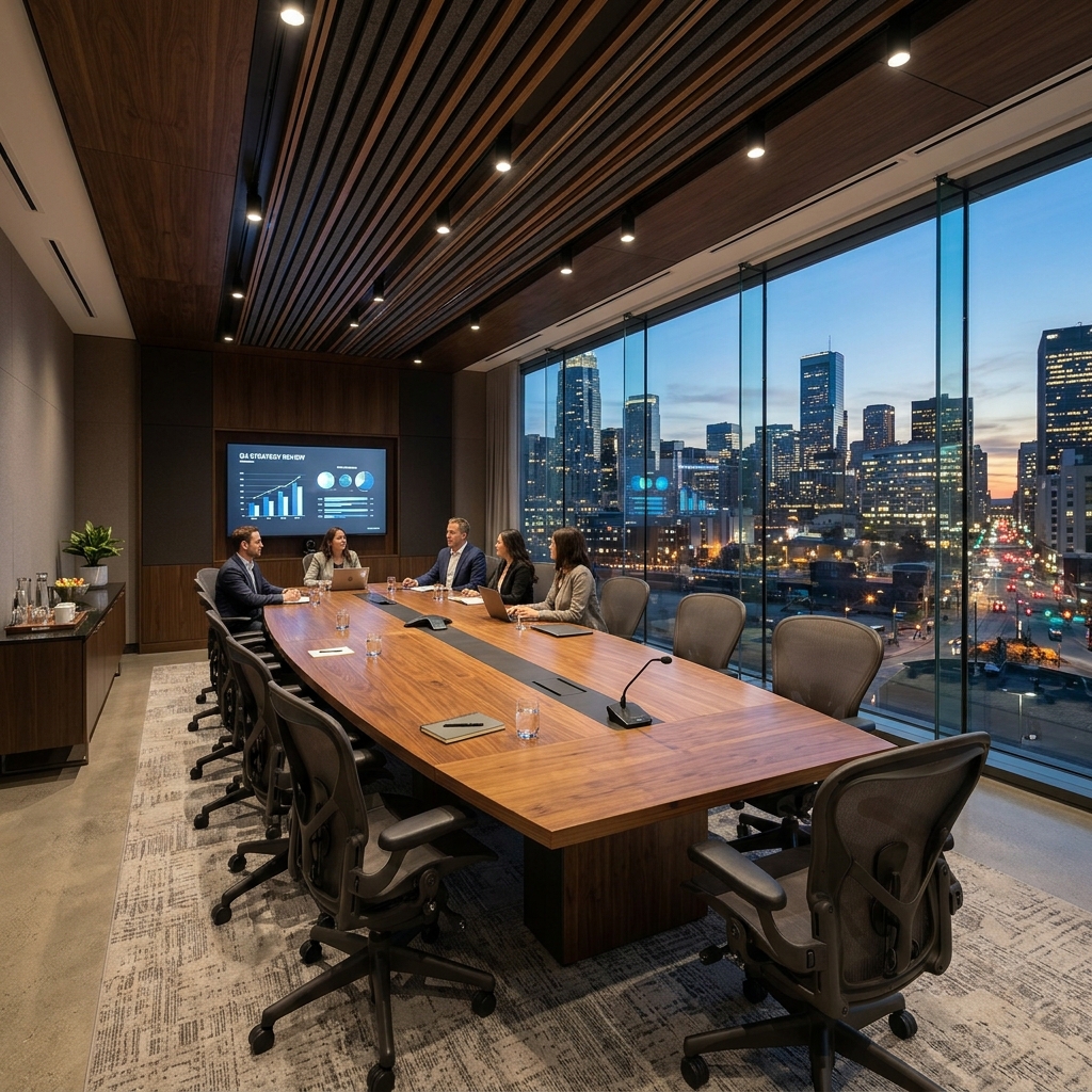 Executive Modern Office Boardroom